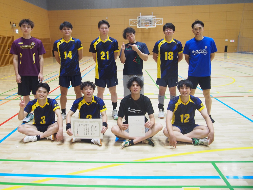 男子準優勝 牧野工務店